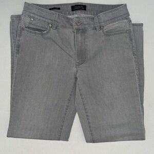 Talbots flawless 5-pocket gray boyfriend jeans